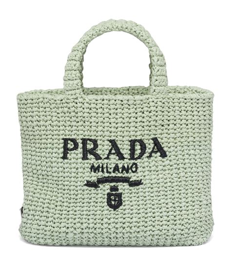 prada tote bag second hand|Prada crochet bag 2021.